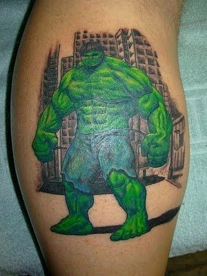 superhero tattoos. Superhero Tattoos