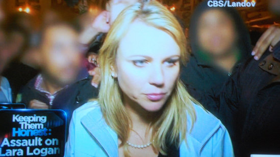 lara logan assault cell phone video. lara logan assault pics. lara logan assault pics. lara